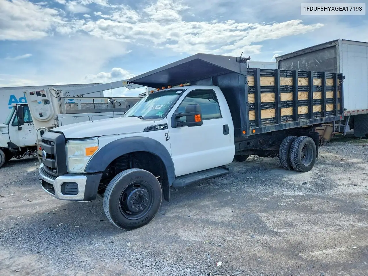 2016 Ford F550 Super Duty VIN: 1FDUF5HYXGEA17193 Lot: 55245876