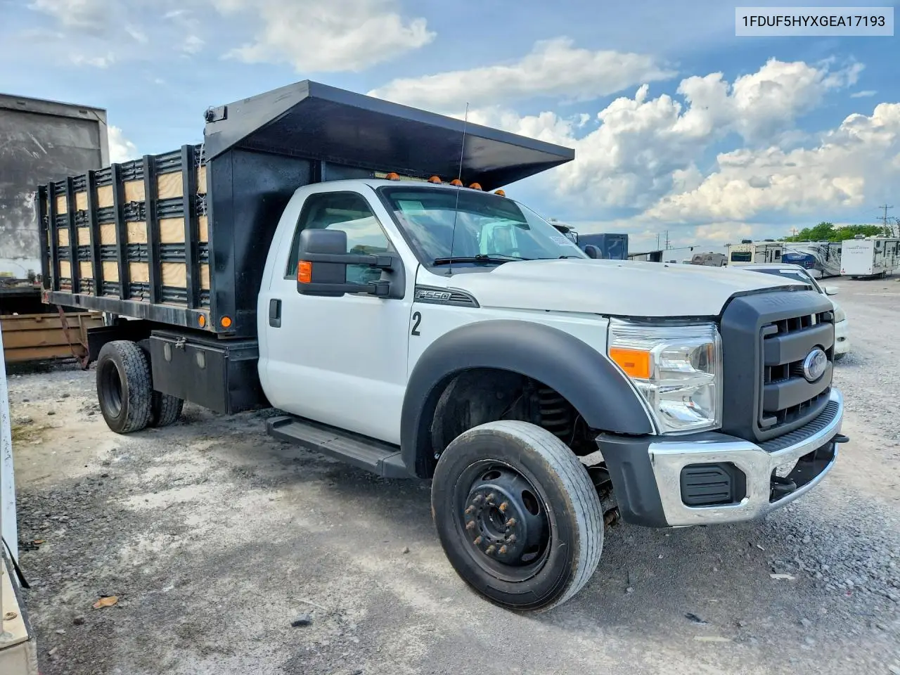 2016 Ford F550 Super Duty VIN: 1FDUF5HYXGEA17193 Lot: 55245876