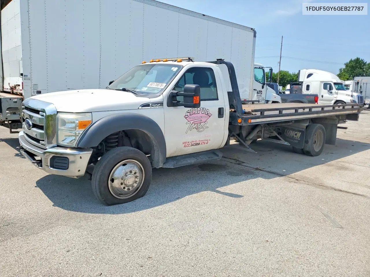 2016 Ford F550 Super Duty VIN: 1FDUF5GY6GEB27787 Lot: 60176876