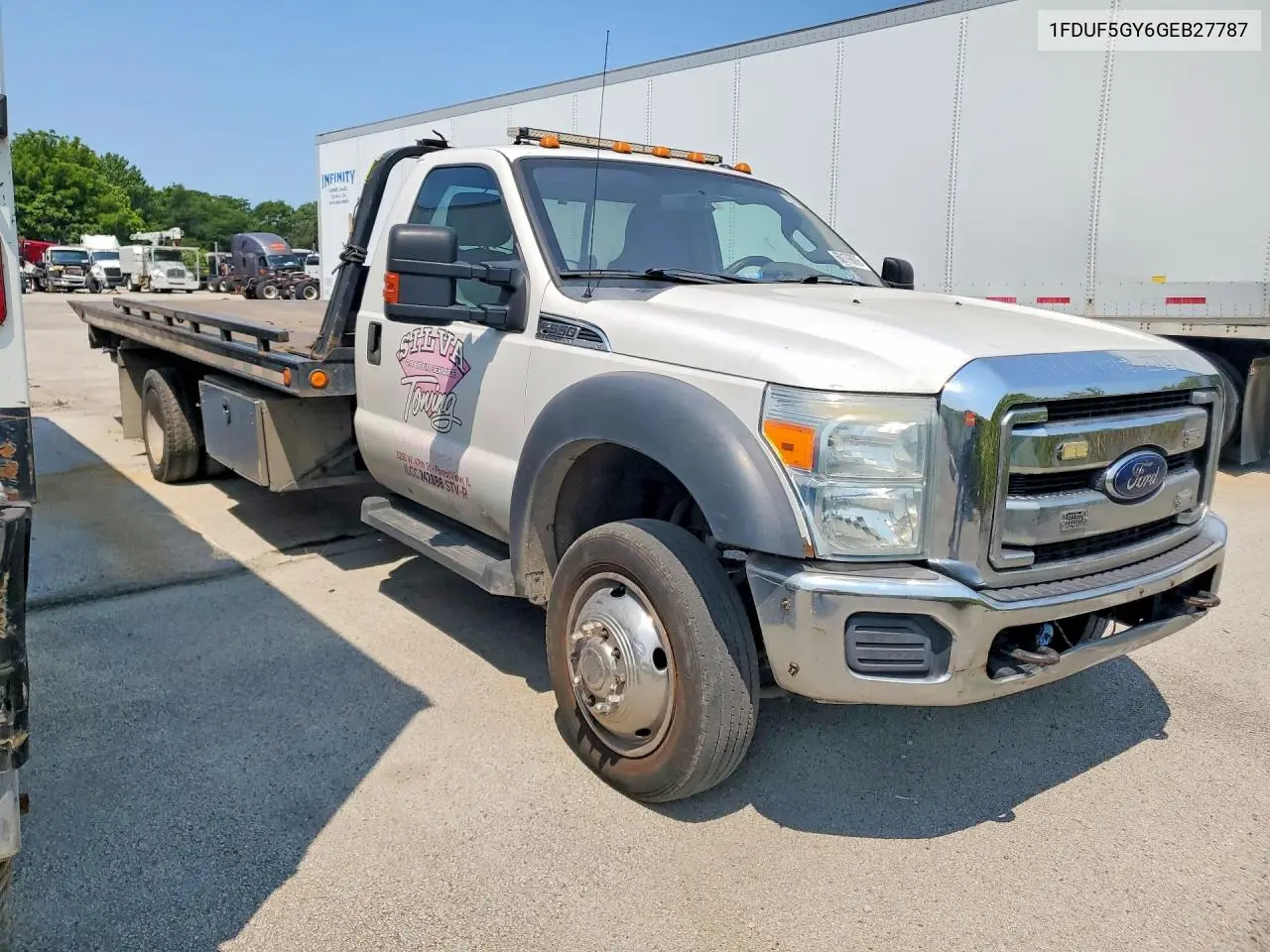 2016 Ford F550 Super Duty VIN: 1FDUF5GY6GEB27787 Lot: 60176876