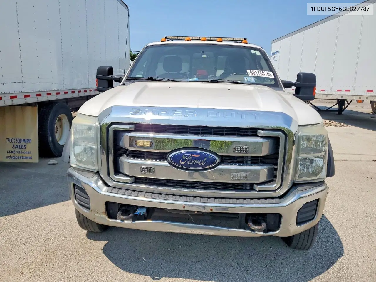 2016 Ford F550 Super Duty VIN: 1FDUF5GY6GEB27787 Lot: 60176876