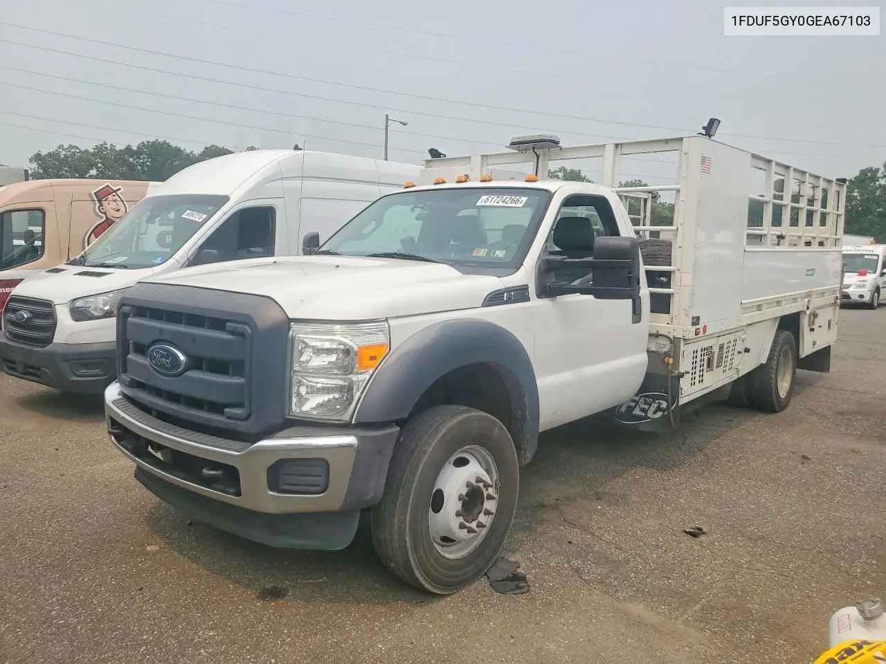 2016 Ford F550 Super Duty VIN: 1FDUF5GY0GEA67103 Lot: 61724266