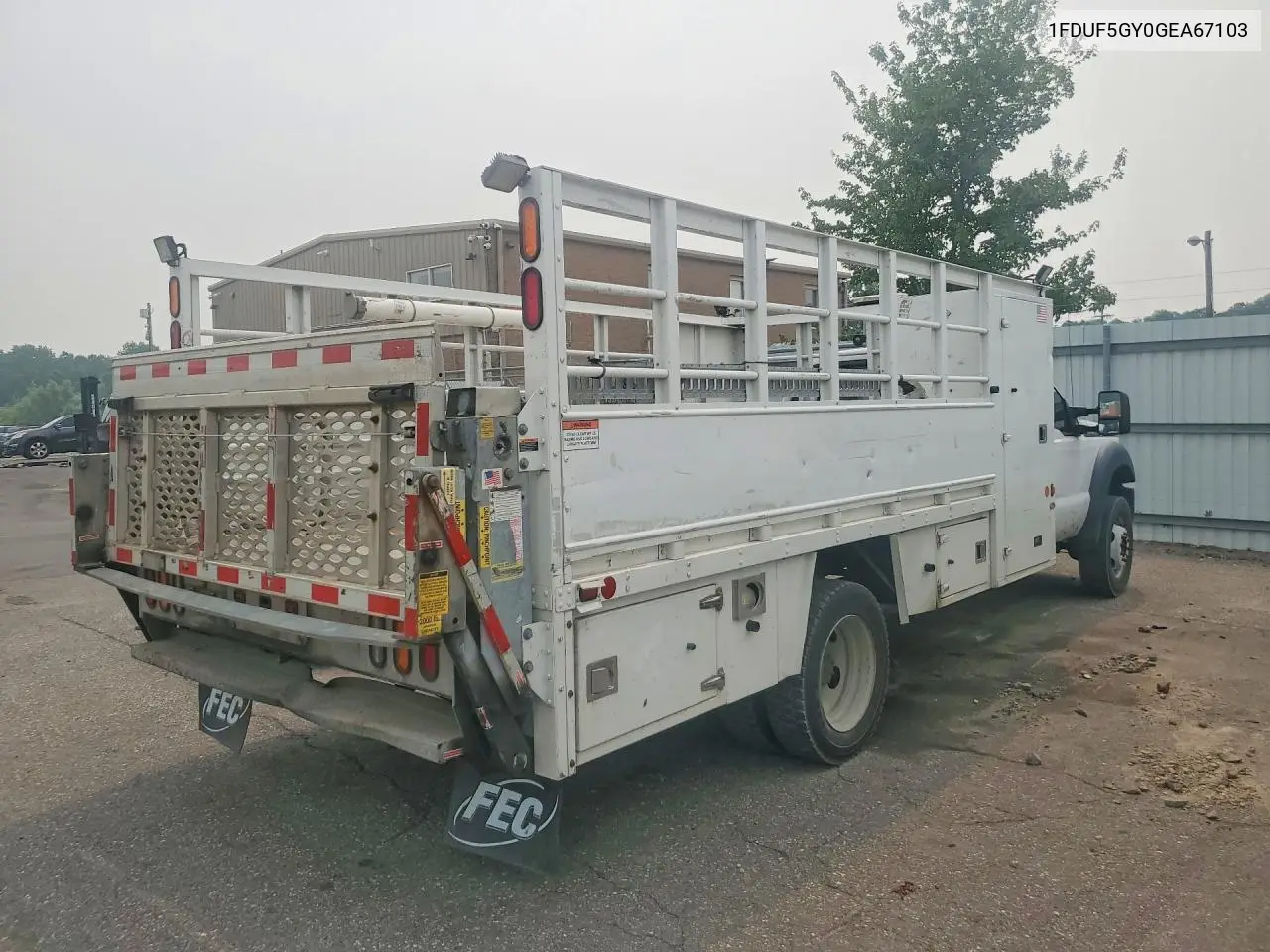 2016 Ford F550 Super Duty VIN: 1FDUF5GY0GEA67103 Lot: 61724266