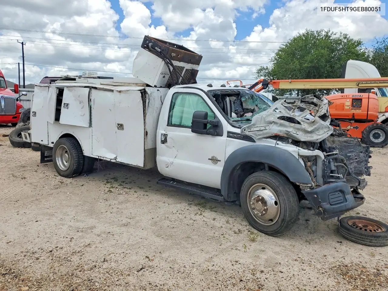 2016 Ford F550 Super Duty VIN: 1FDUF5HT9GEB80051 Lot: 73306525