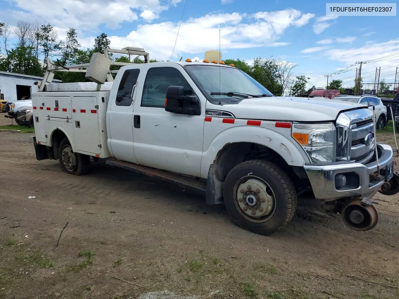 2017 Ford F550 Super Duty VIN: 1FDUF5HT6HEF02307 Lot: 56681566