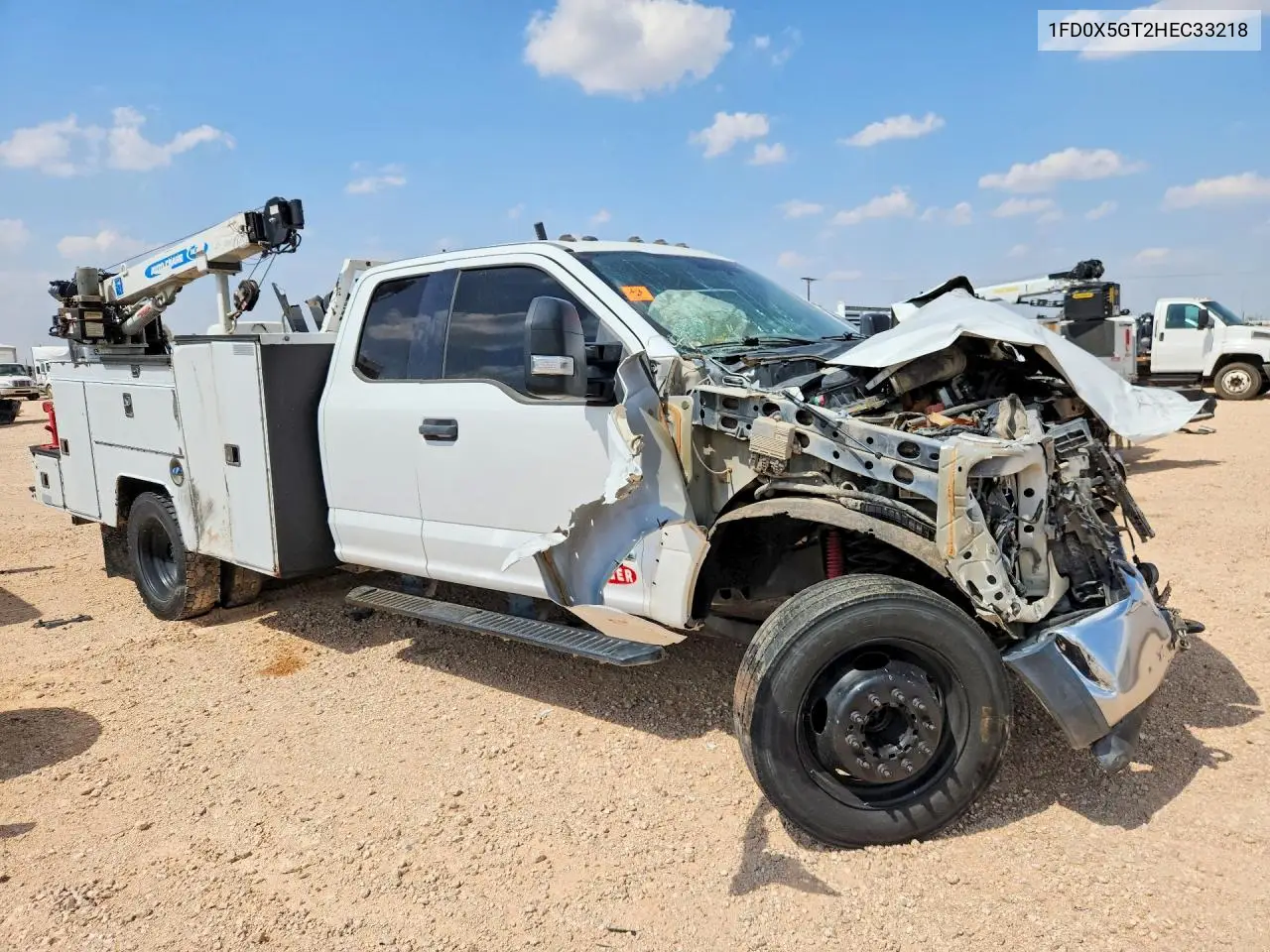 2017 Ford F550 Super Duty VIN: 1FD0X5GT2HEC33218 Lot: 56782596