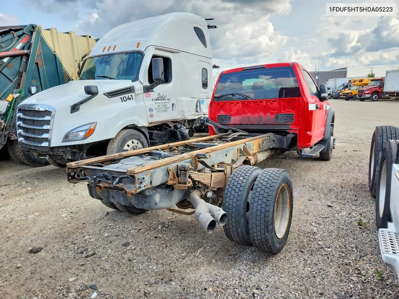2017 Ford F550 Super Duty VIN: 1FDUF5HT5HDA05223 Lot: 60861546