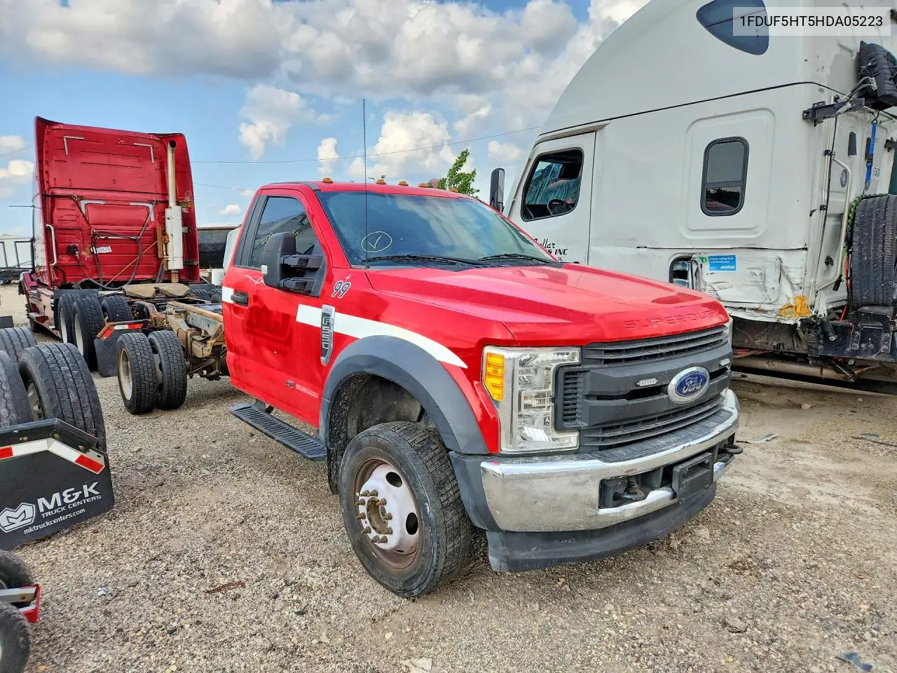 2017 Ford F550 Super Duty VIN: 1FDUF5HT5HDA05223 Lot: 60861546