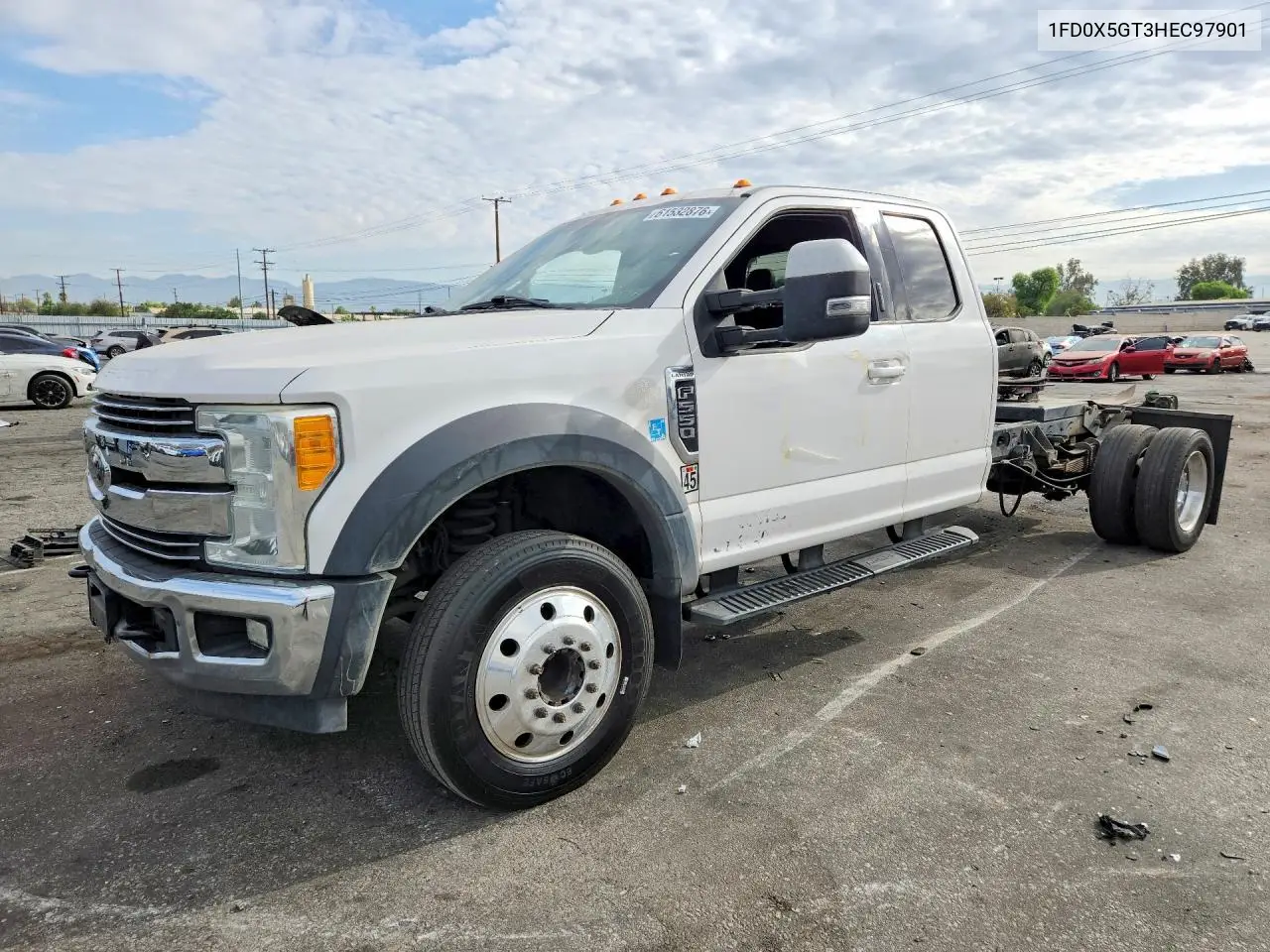 2017 Ford F550 Super Duty VIN: 1FD0X5GT3HEC97901 Lot: 61532876
