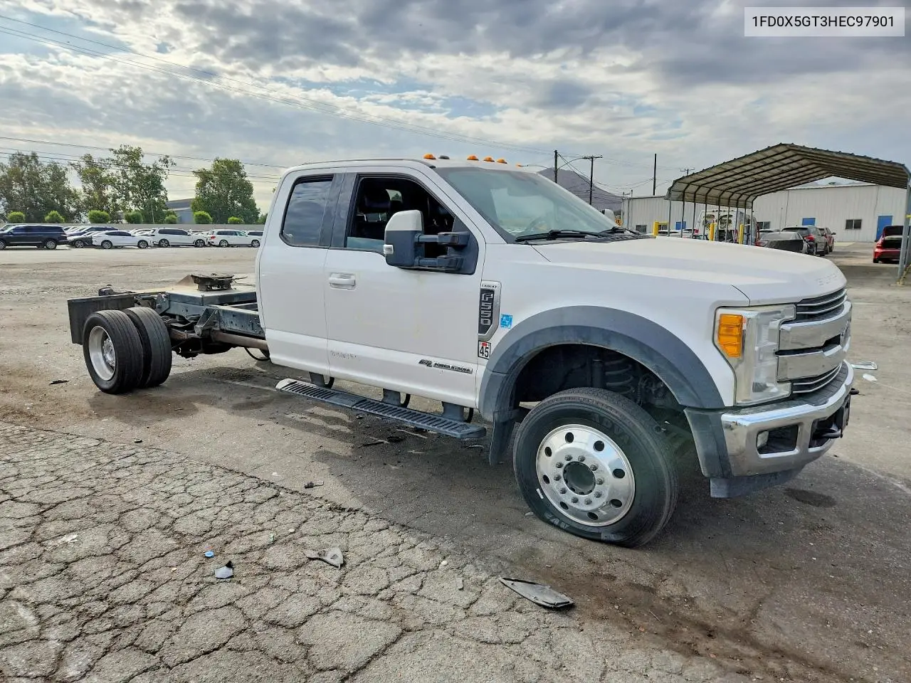 2017 Ford F550 Super Duty VIN: 1FD0X5GT3HEC97901 Lot: 61532876