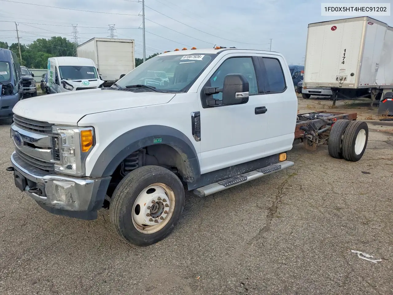 2017 Ford F550 Super Duty VIN: 1FD0X5HT4HEC91202 Lot: 61867926