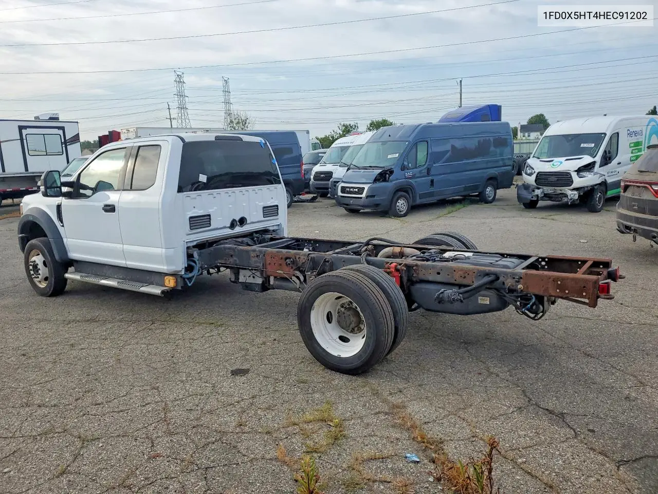 2017 Ford F550 Super Duty VIN: 1FD0X5HT4HEC91202 Lot: 61867926