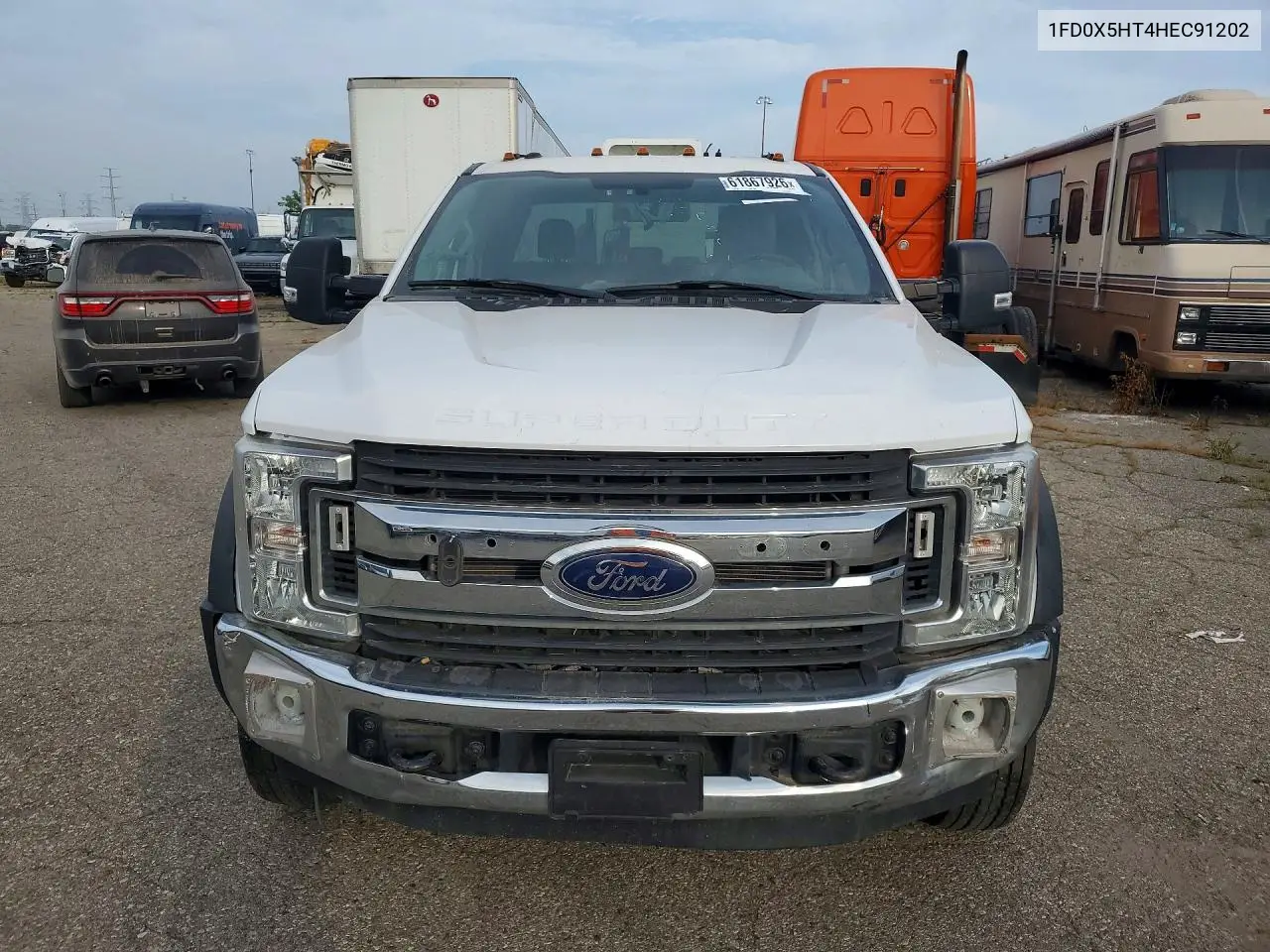 2017 Ford F550 Super Duty VIN: 1FD0X5HT4HEC91202 Lot: 61867926