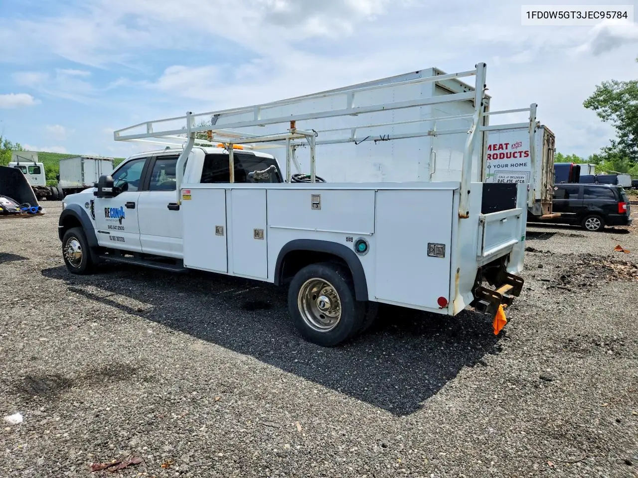 2018 Ford F550 Super Duty VIN: 1FD0W5GT3JEC95784 Lot: 53536496