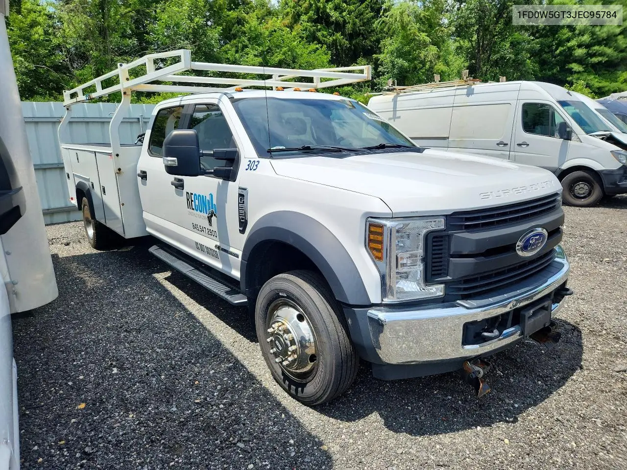 2018 Ford F550 Super Duty VIN: 1FD0W5GT3JEC95784 Lot: 53536496