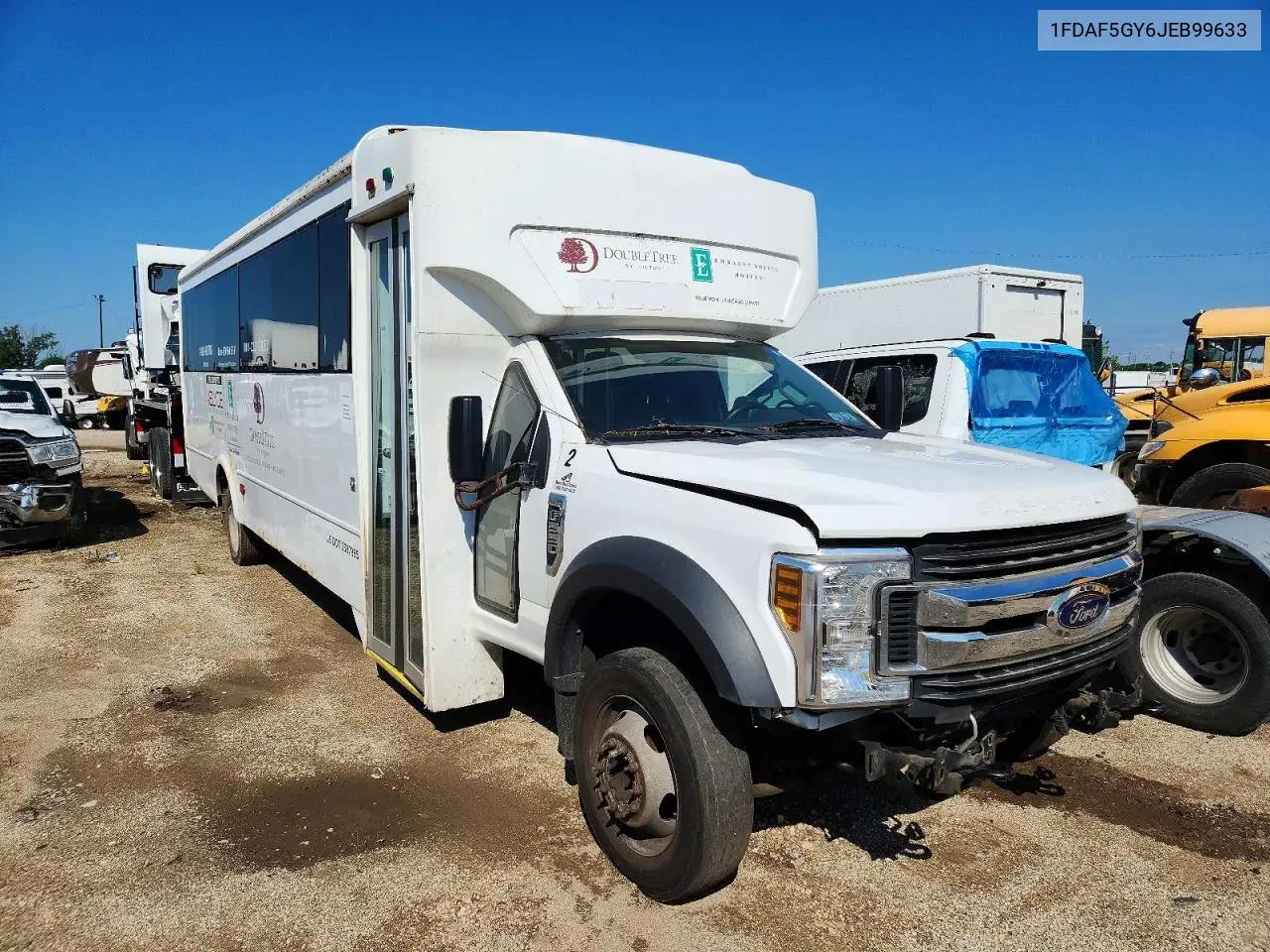 2018 Ford F550 Super Duty VIN: 1FDAF5GY6JEB99633 Lot: 60038216