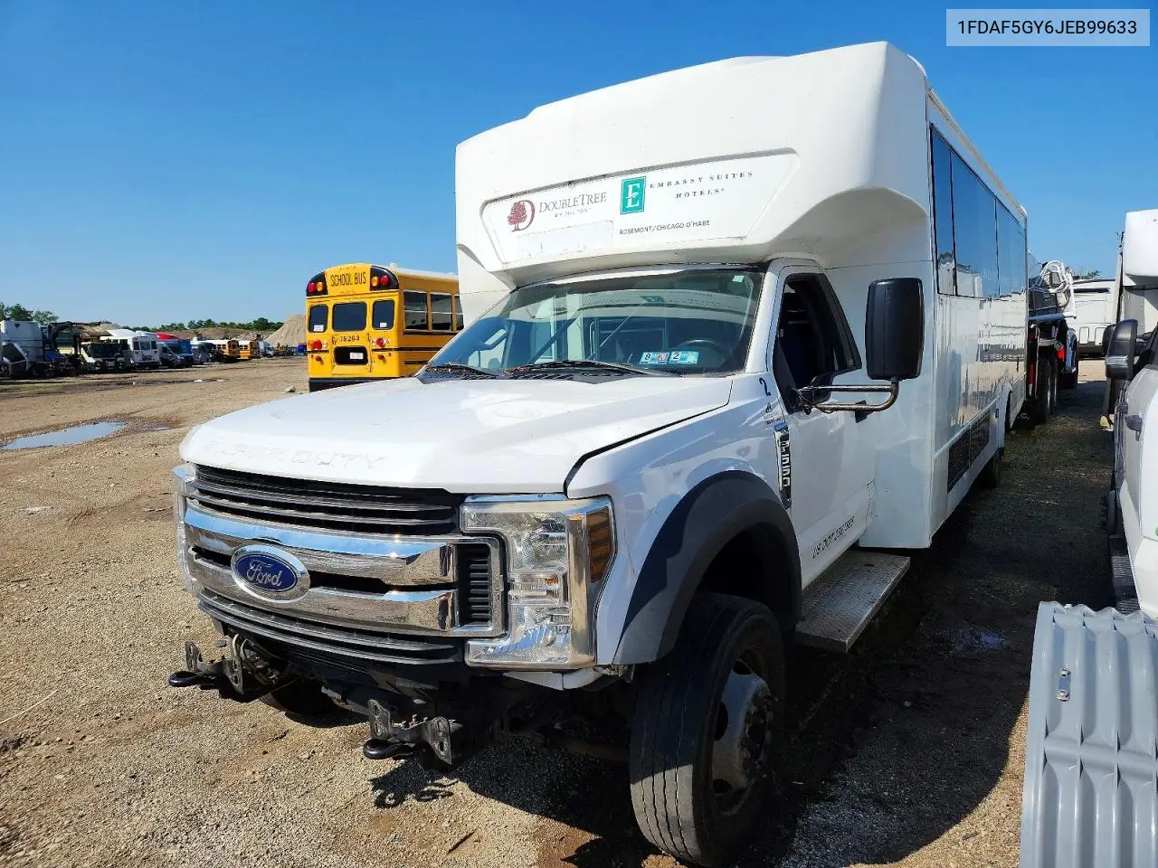 2018 Ford F550 Super Duty VIN: 1FDAF5GY6JEB99633 Lot: 60038216
