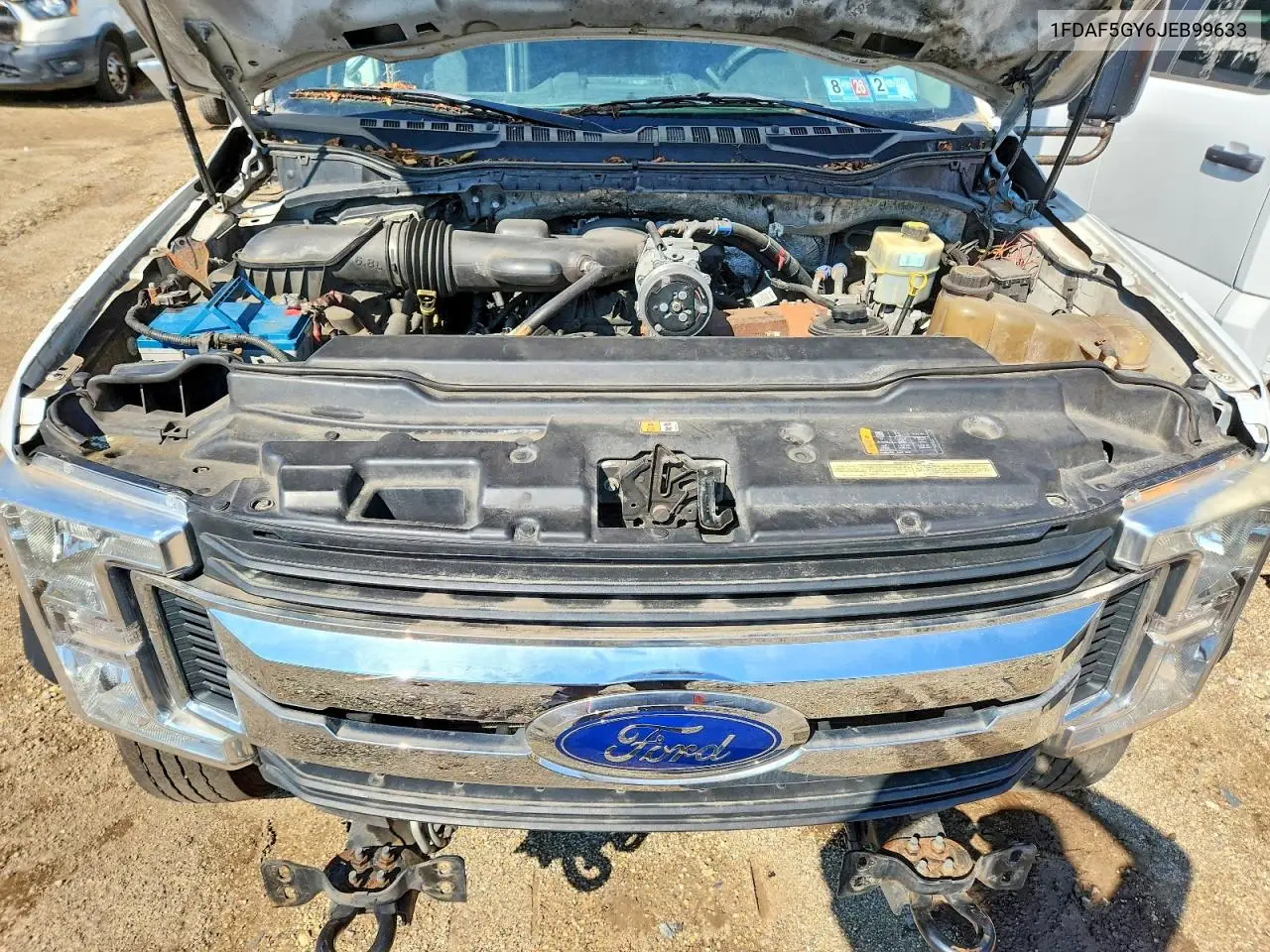 2018 Ford F550 Super Duty VIN: 1FDAF5GY6JEB99633 Lot: 60038216