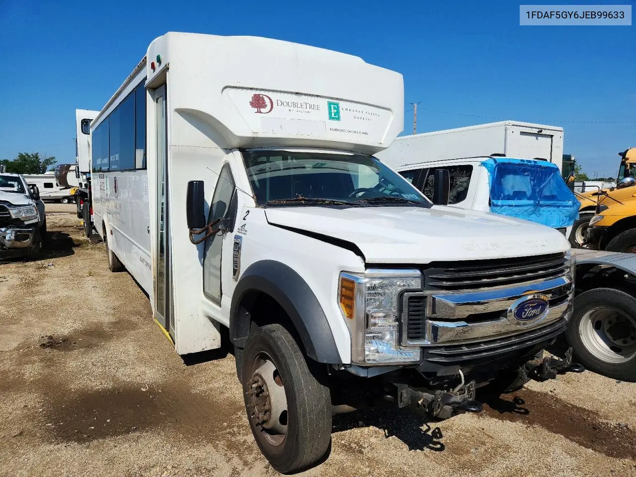 2018 Ford F550 Super Duty VIN: 1FDAF5GY6JEB99633 Lot: 60038216