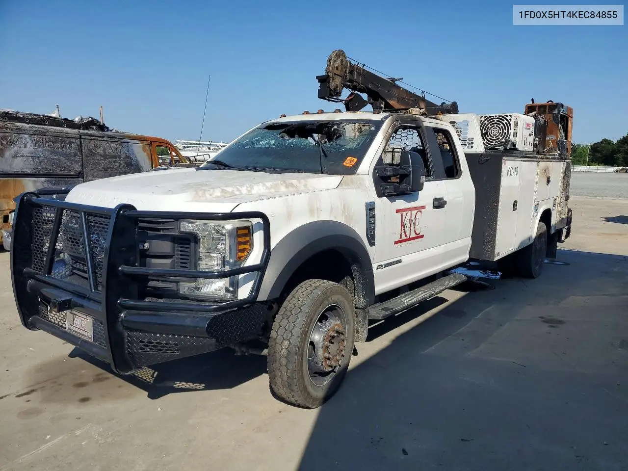 2019 Ford F550 Super Duty VIN: 1FD0X5HT4KEC84855 Lot: 50188896
