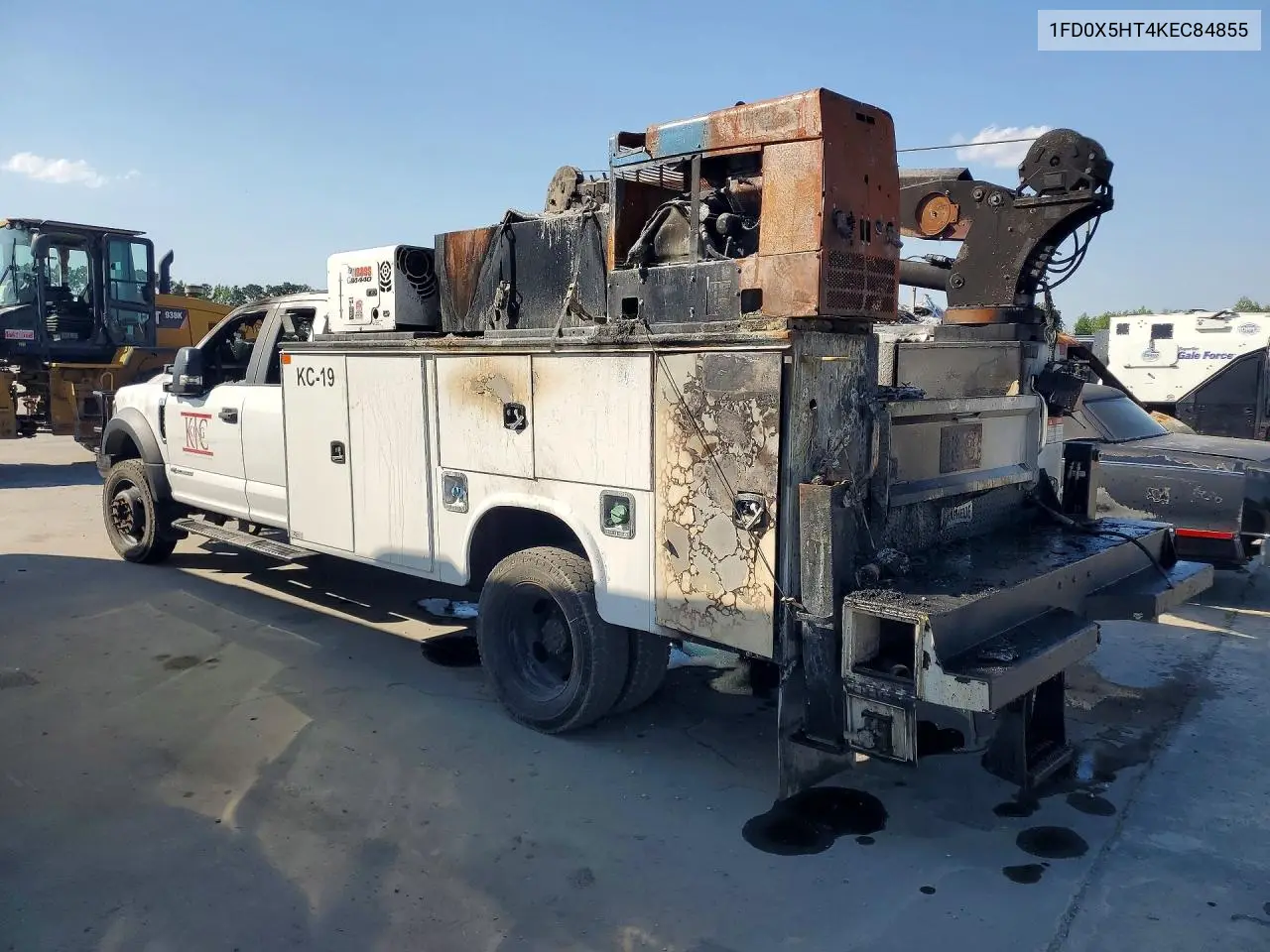 2019 Ford F550 Super Duty VIN: 1FD0X5HT4KEC84855 Lot: 50188896
