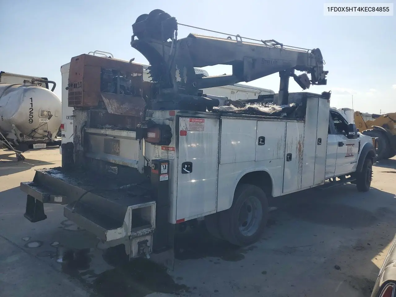 2019 Ford F550 Super Duty VIN: 1FD0X5HT4KEC84855 Lot: 50188896
