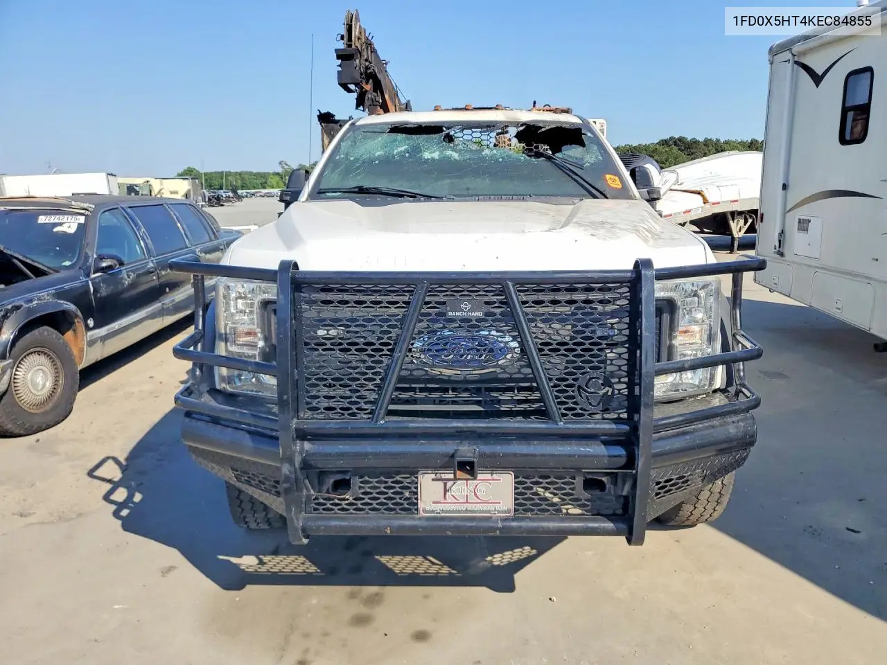 2019 Ford F550 Super Duty VIN: 1FD0X5HT4KEC84855 Lot: 50188896