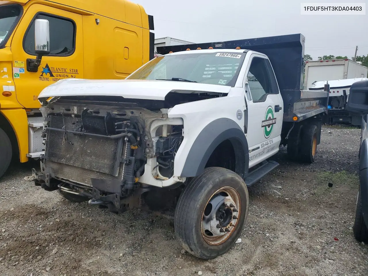 2019 Ford F550 Super Duty VIN: 1FDUF5HT3KDA04403 Lot: 59247866