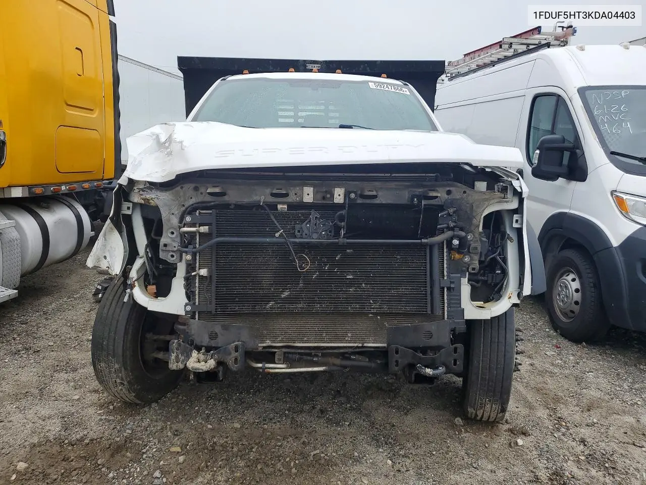 2019 Ford F550 Super Duty VIN: 1FDUF5HT3KDA04403 Lot: 59247866