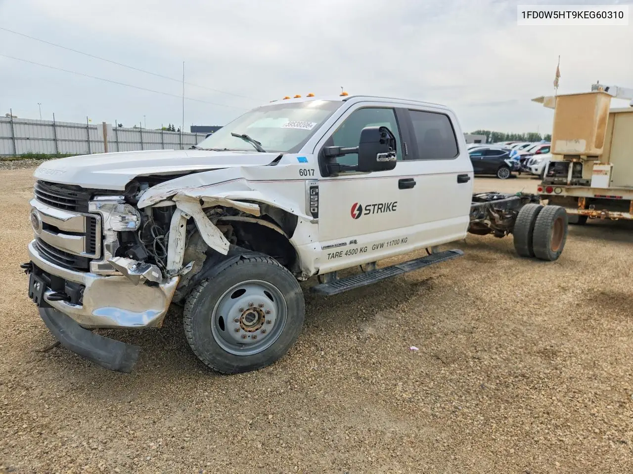 2019 Ford F550 Super Duty VIN: 1FD0W5HT9KEG60310 Lot: 59538206