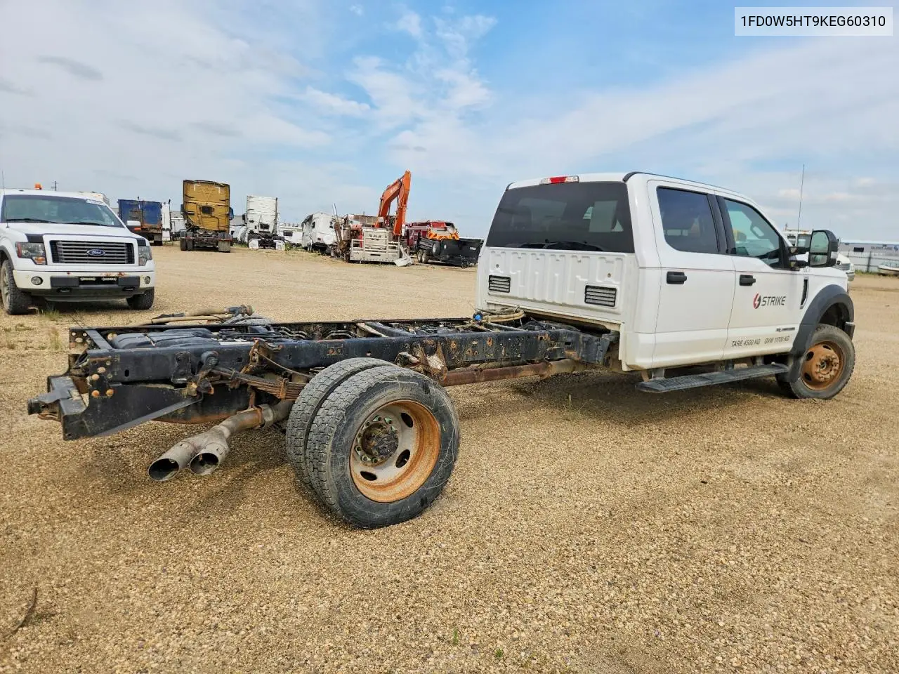 2019 Ford F550 Super Duty VIN: 1FD0W5HT9KEG60310 Lot: 59538206