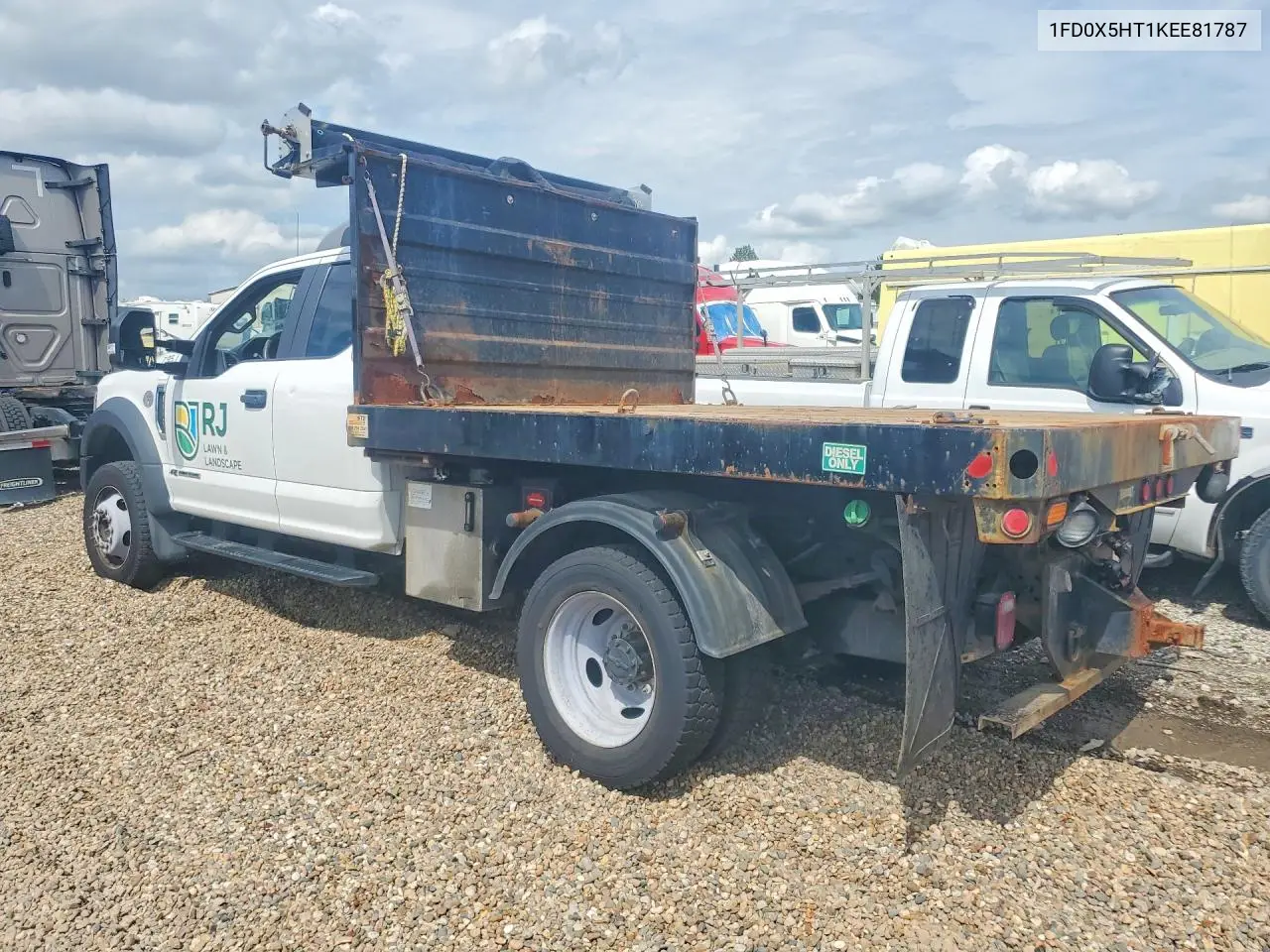 2019 Ford F550 Super Duty VIN: 1FD0X5HT1KEE81787 Lot: 60398856