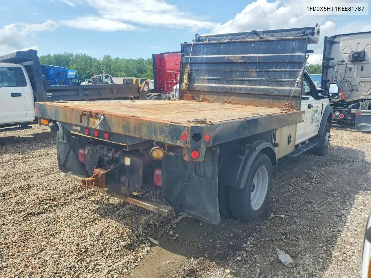 2019 Ford F550 Super Duty VIN: 1FD0X5HT1KEE81787 Lot: 60398856