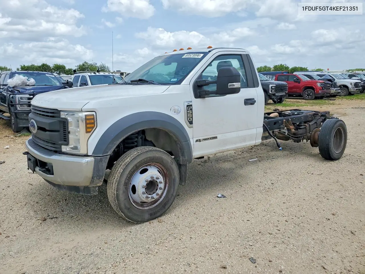 2019 Ford F550 Super Duty VIN: 1FDUF5GT4KEF21351 Lot: 60523896