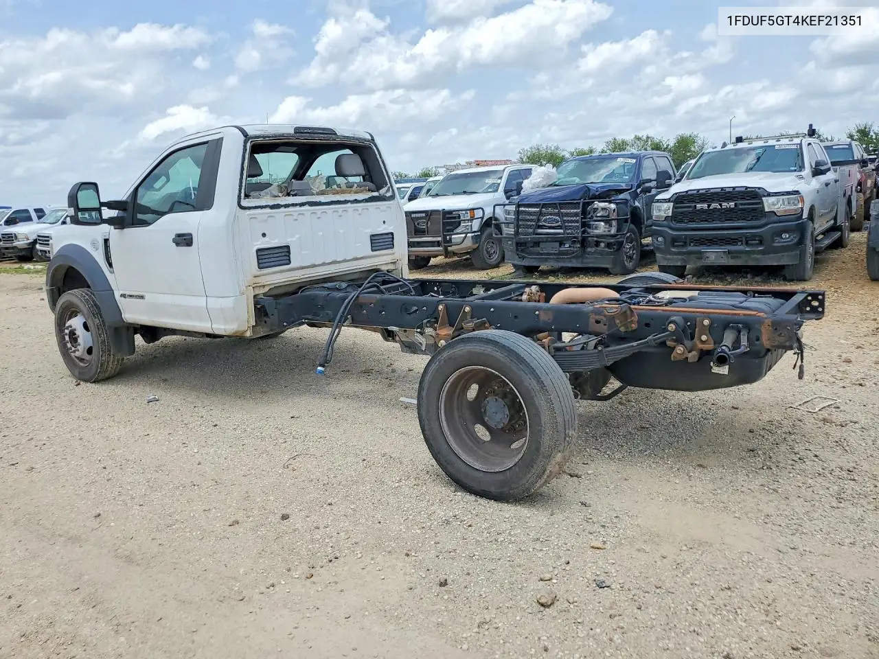 2019 Ford F550 Super Duty VIN: 1FDUF5GT4KEF21351 Lot: 60523896