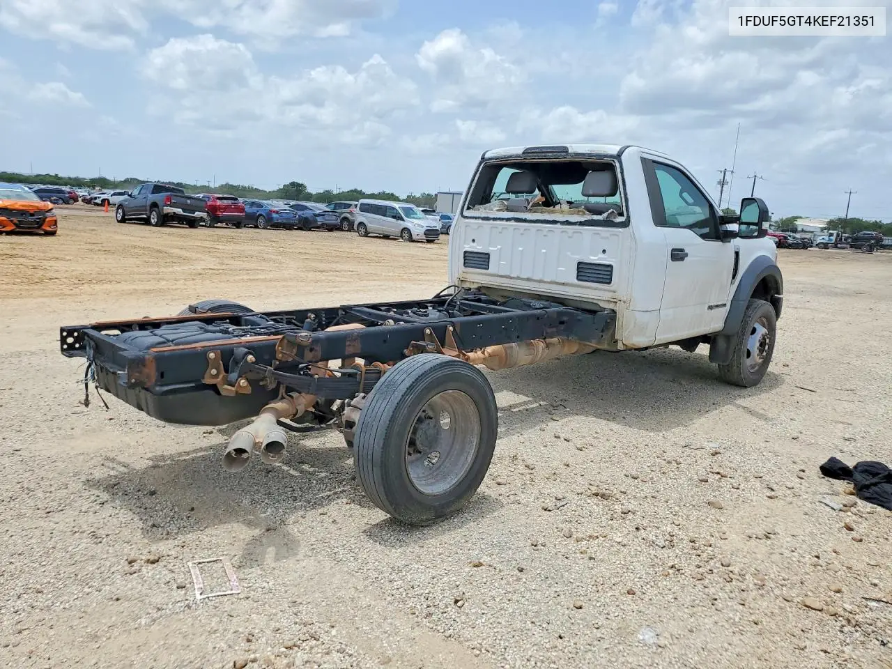 2019 Ford F550 Super Duty VIN: 1FDUF5GT4KEF21351 Lot: 60523896