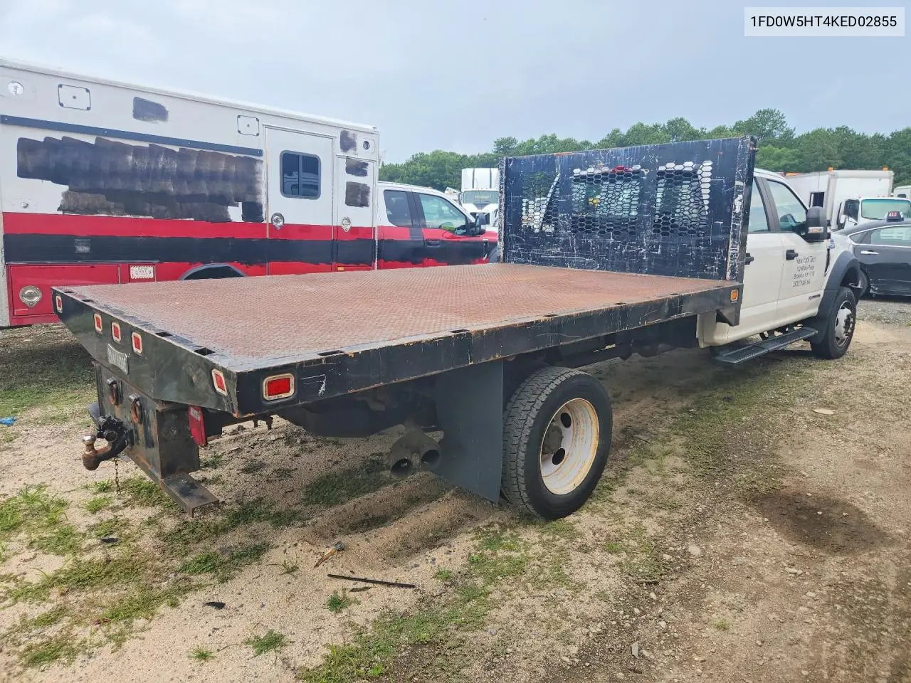 2019 Ford F550 Super Duty VIN: 1FD0W5HT4KED02855 Lot: 60570666