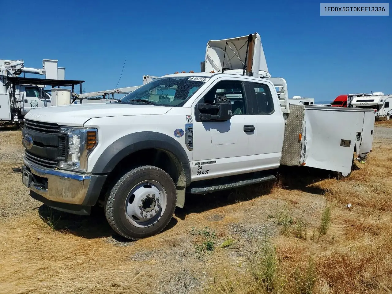 2019 Ford F550 Super Duty VIN: 1FD0X5GT0KEE13336 Lot: 61562486