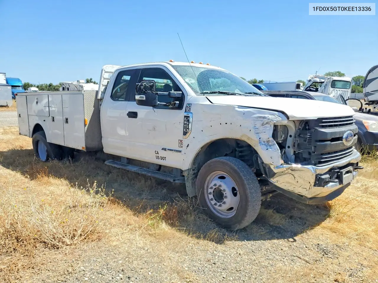 2019 Ford F550 Super Duty VIN: 1FD0X5GT0KEE13336 Lot: 61562486