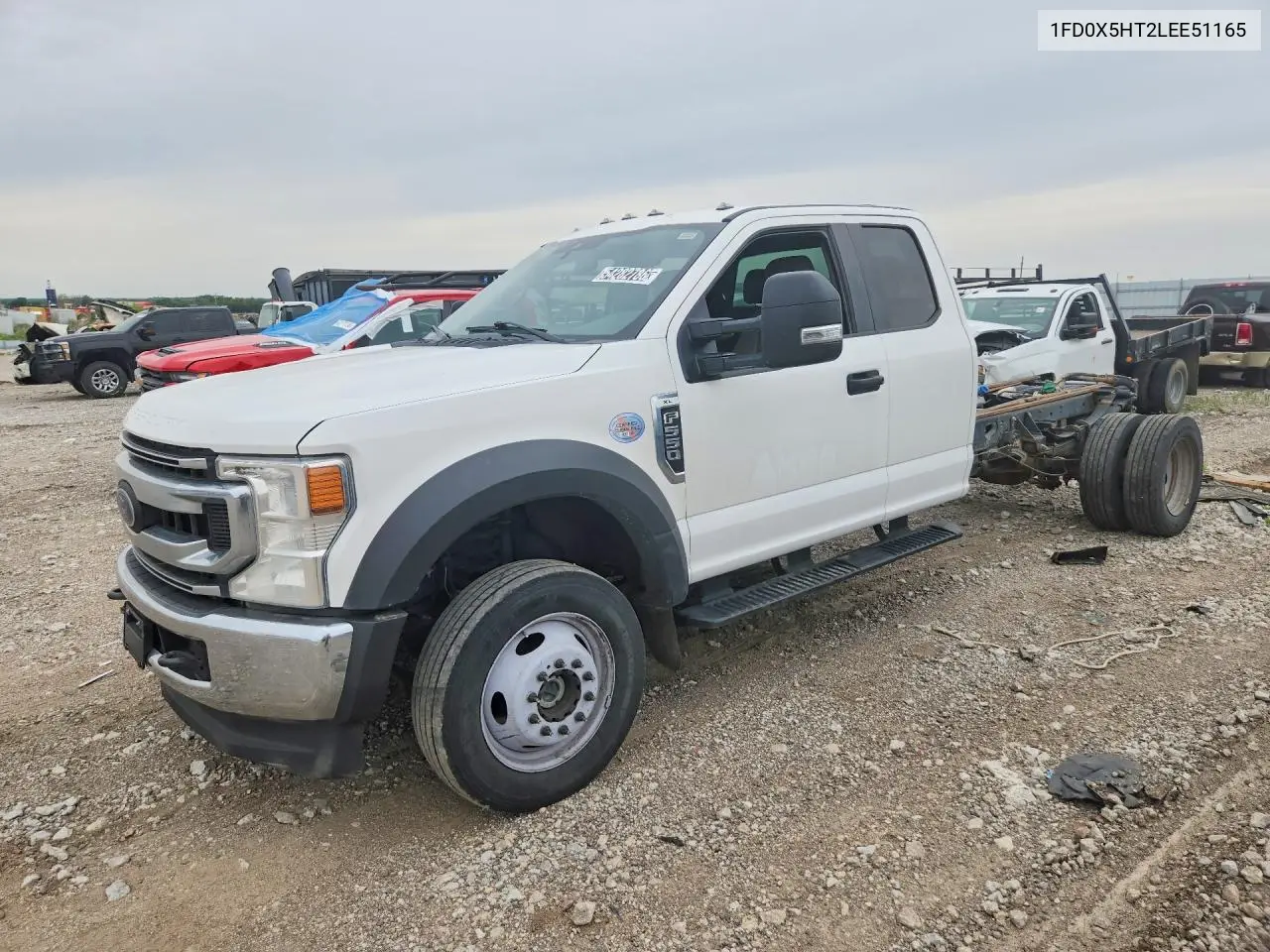 2020 Ford F550 Super Duty VIN: 1FD0X5HT2LEE51165 Lot: 54282786