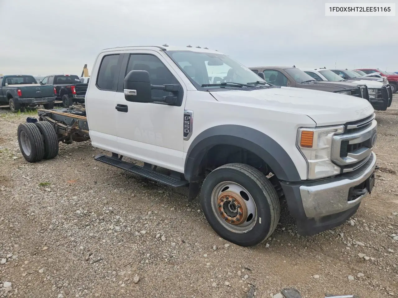 2020 Ford F550 Super Duty VIN: 1FD0X5HT2LEE51165 Lot: 54282786
