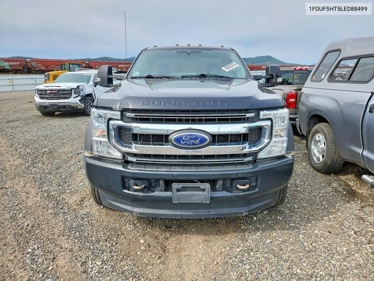 2020 Ford F550 Super Duty VIN: 1FDUF5HT5LED88499 Lot: 58993276