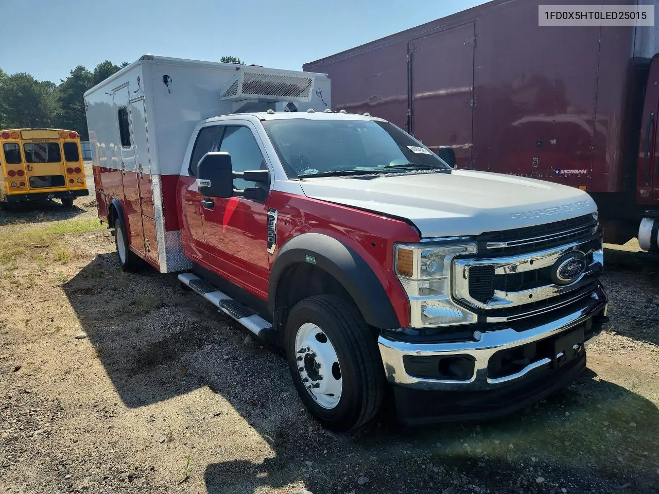 2020 Ford F550 Super Duty VIN: 1FD0X5HT0LED25015 Lot: 60044636