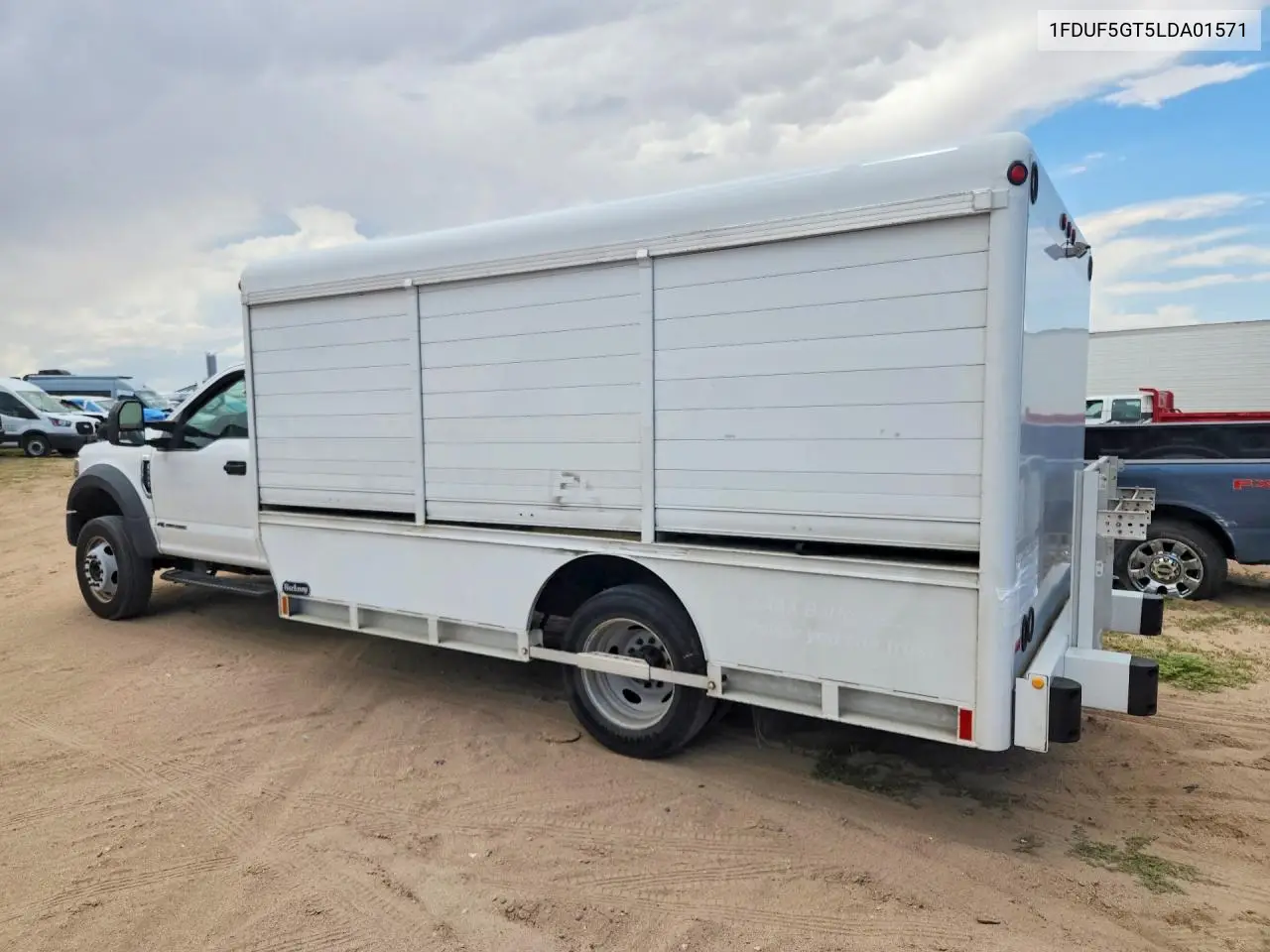 2020 Ford F550 Super - Box Truck VIN: 1FDUF5GT5LDA01571 Lot: 61441456