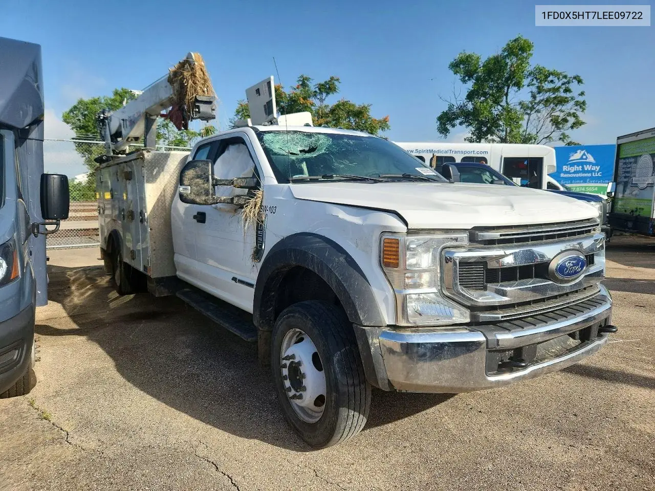 2020 Ford F550 Super Duty VIN: 1FD0X5HT7LEE09722 Lot: 85632655