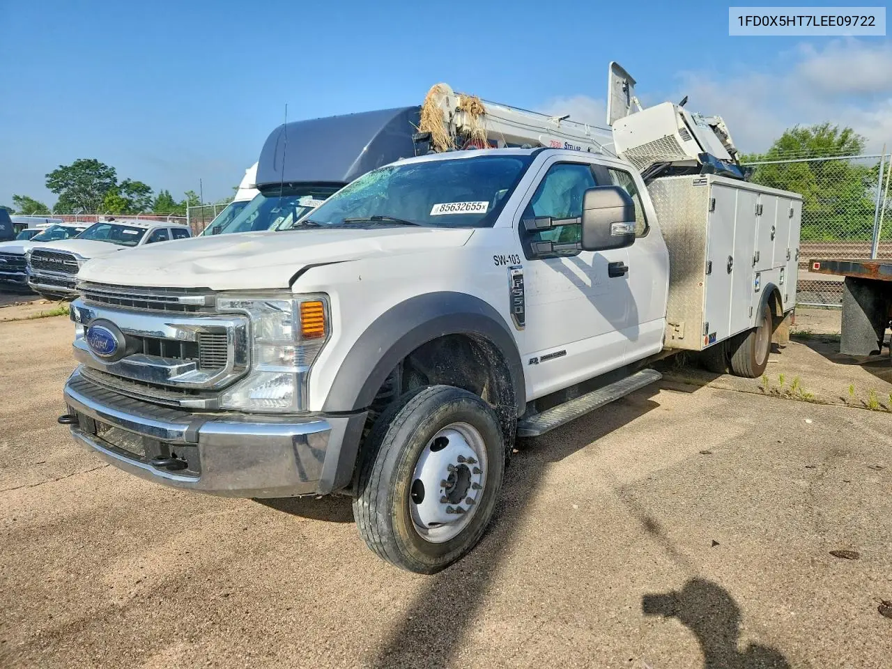 2020 Ford F550 Super Duty VIN: 1FD0X5HT7LEE09722 Lot: 85632655