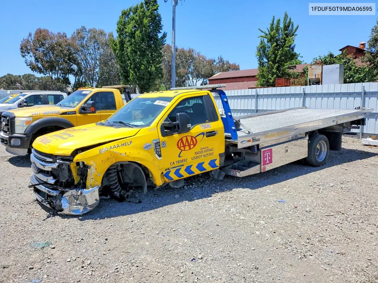 2021 Ford F550 Super Duty VIN: 1FDUF5GT9MDA06595 Lot: 55413546
