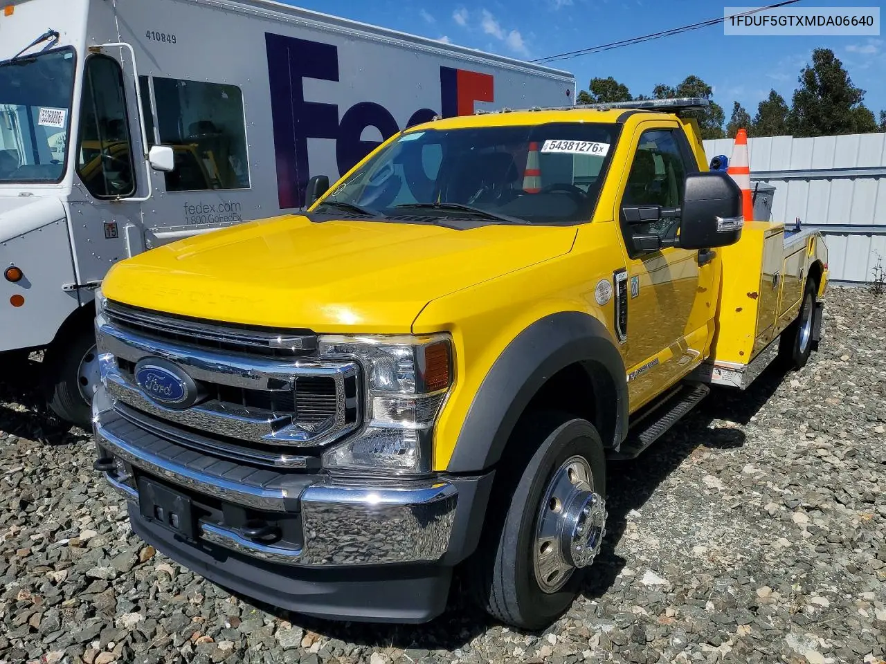 2021 Ford F-550 Sd Wrecker Tow Truck ** Cln Title * Pri Aaa Fleet ** VIN: 1FDUF5GTXMDA06640 Lot: 58336906