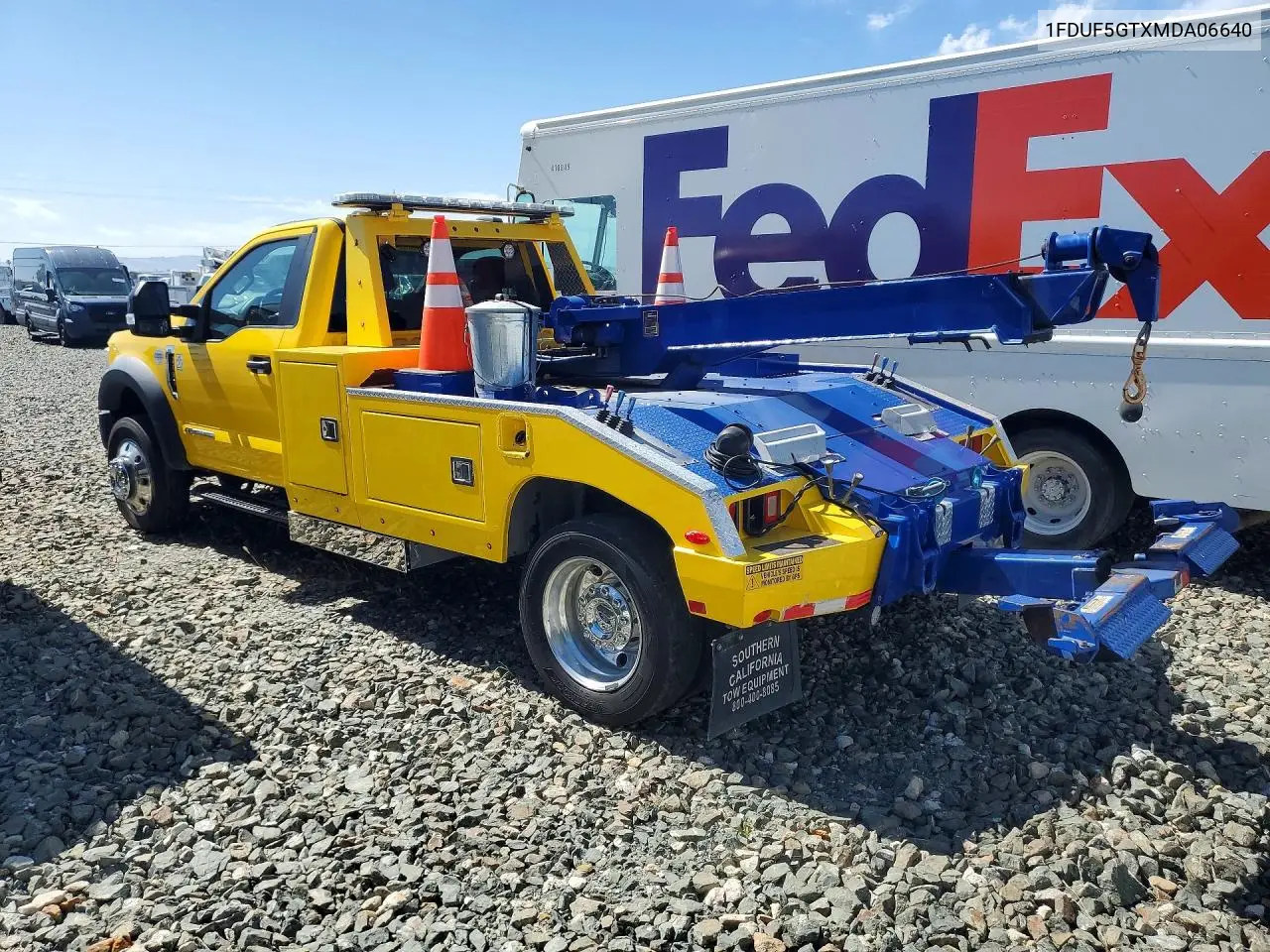 2021 Ford F-550 Sd Wrecker Tow Truck ** Cln Title * Pri Aaa Fleet ** VIN: 1FDUF5GTXMDA06640 Lot: 58336906