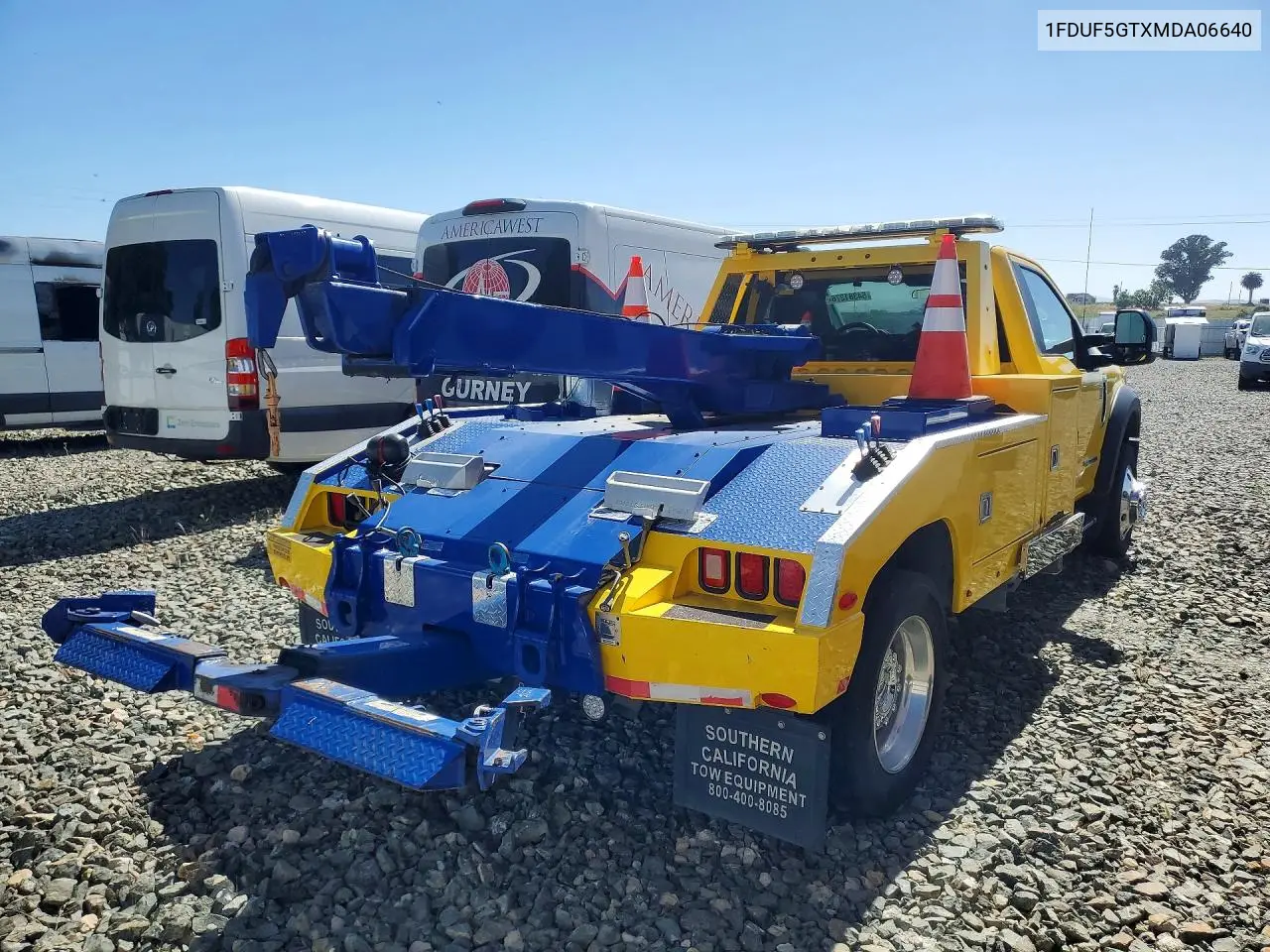 2021 Ford F-550 Sd Wrecker Tow Truck ** Cln Title * Pri Aaa Fleet ** VIN: 1FDUF5GTXMDA06640 Lot: 58336906